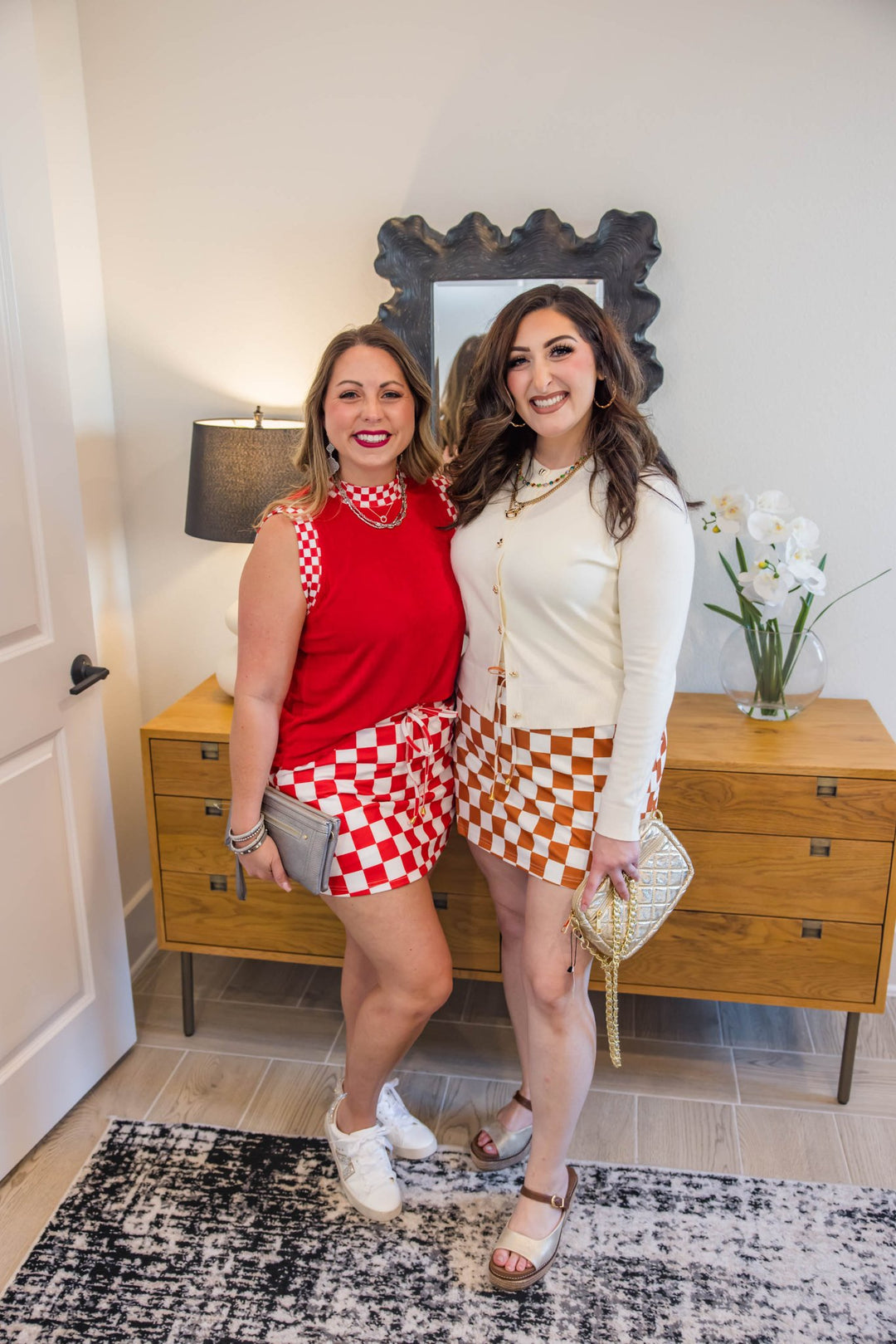 Play Time Skort - Checkered - Simply Polished Boutique