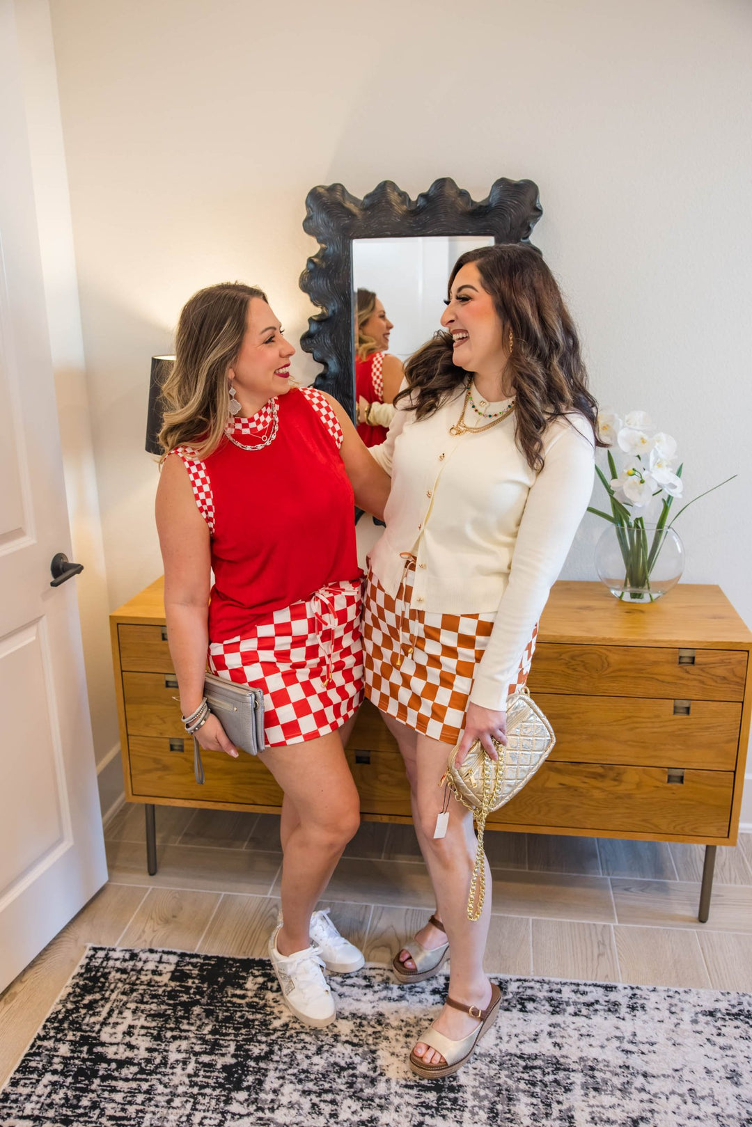 Play Time Skort - Checkered - Simply Polished Boutique