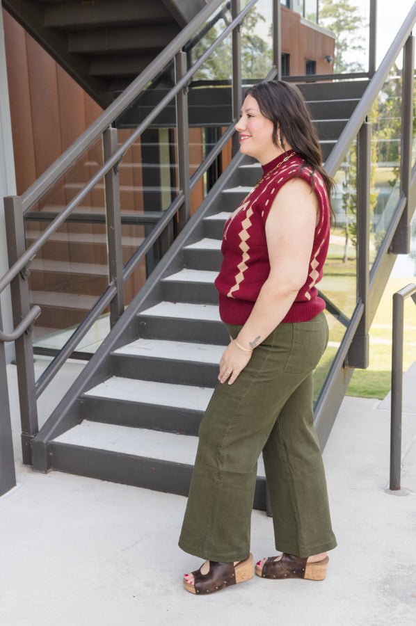 Polished Path Wide Leg Pants - Simply Polished Boutique