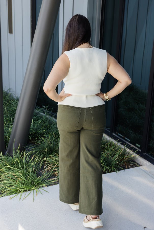 Polished Path Wide Leg Pants - Simply Polished Boutique