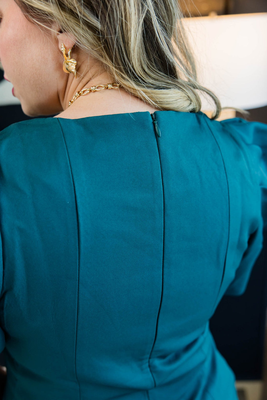 Power Move Puff Sleeve Top – Hunter Green - Simply Polished Boutique