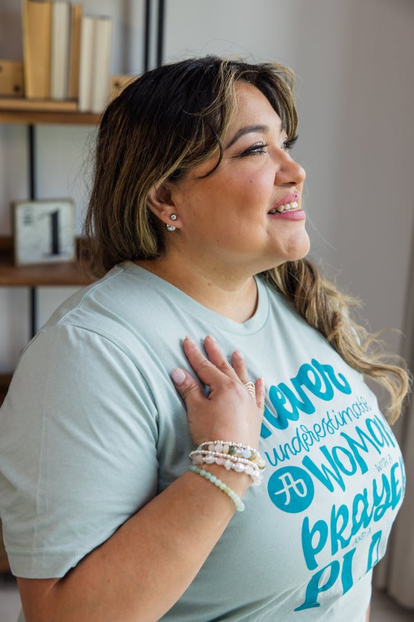 Prayer and a Plan Tee Shirts - Simply Polished Boutique