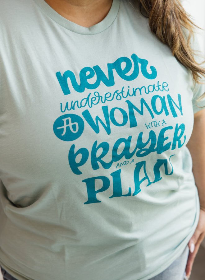 Prayer and a Plan Tee Shirts - Simply Polished Boutique