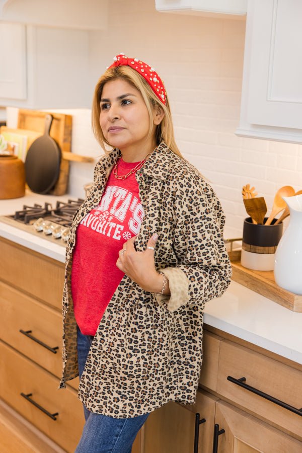 Printed Shacket - Simply Polished Boutique