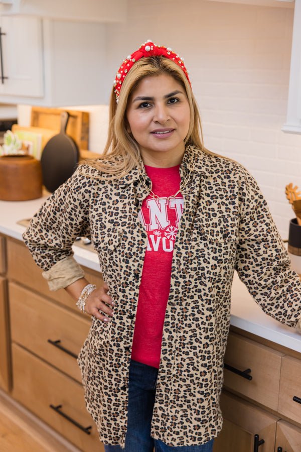 Printed Shacket - Simply Polished Boutique