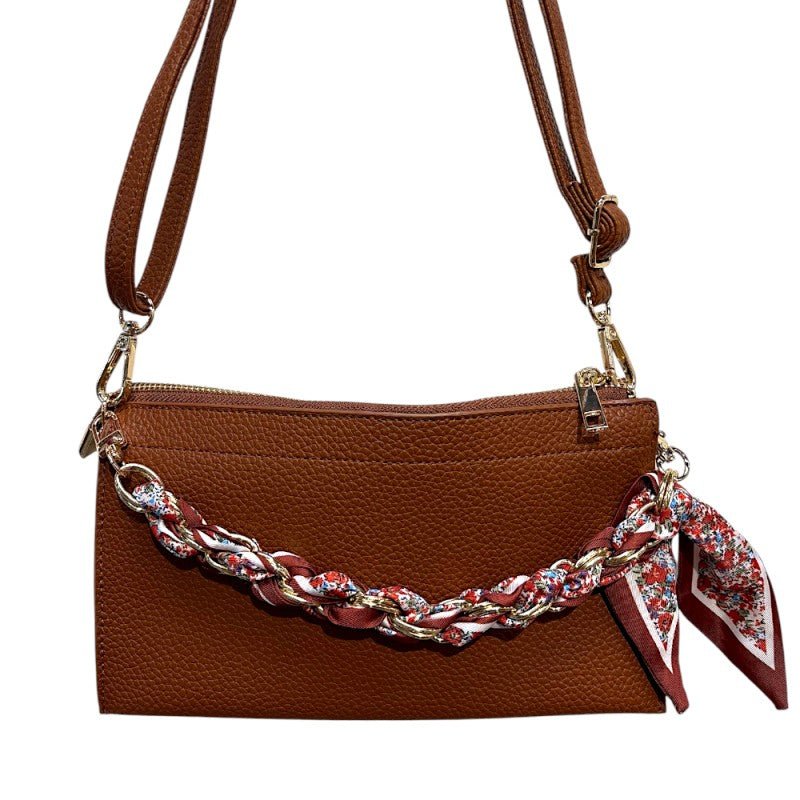 Purse Chain with Scarves - Simply Polished Boutique