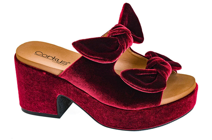 Put A Bow On It Velvet By Corkys - Simply Polished Boutique