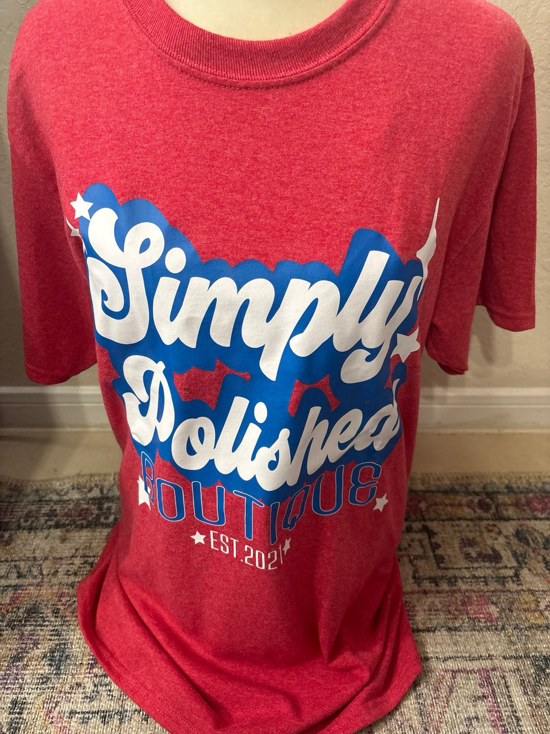 Red, White, & Blue SPB Tee - Simply Polished Boutique