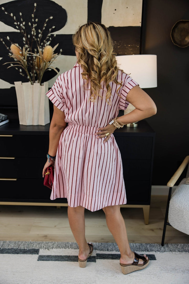 Rosé Market Dress - Simply Polished Boutique