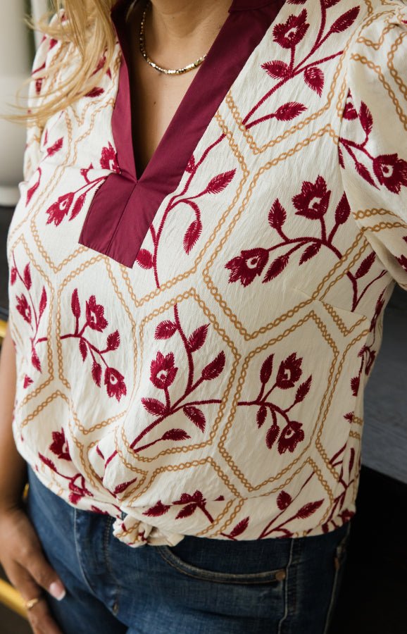 Rustic Charm Top - Simply Polished Boutique