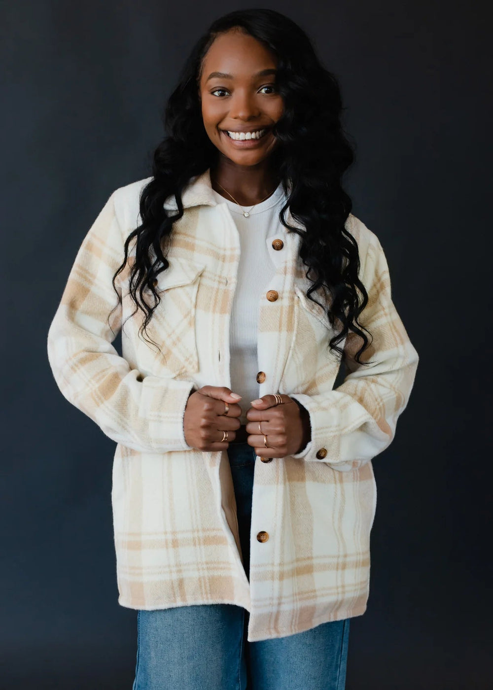 Willow Plaid Shacket - Simply Polished Boutique