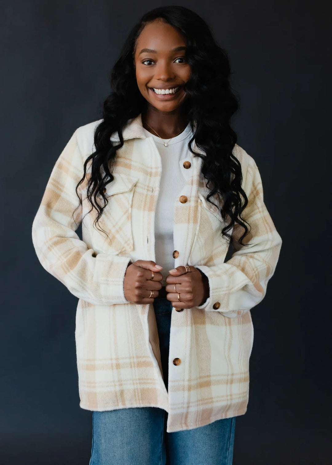 Willow Plaid Shacket - Simply Polished Boutique