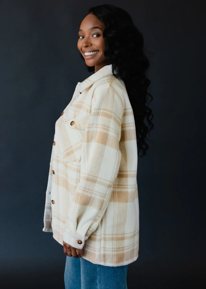 Willow Plaid Shacket - Simply Polished Boutique