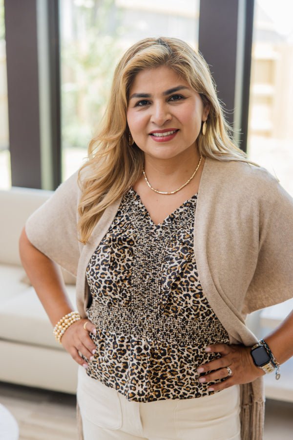 Safari Blouse - Simply Polished Boutique