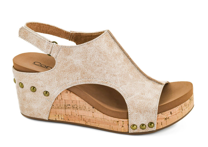 Sand Distressed Carley By Corkys - Simply Polished Boutique