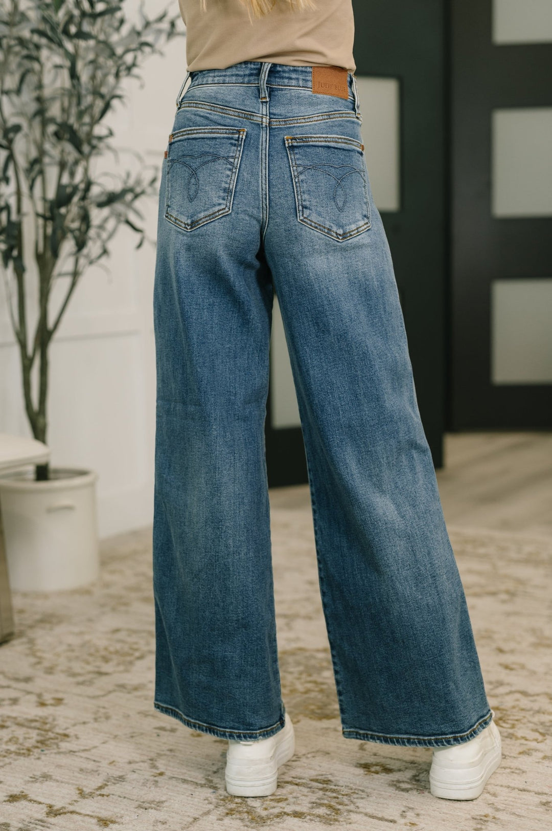 Shayla High Waist Retro Wide - Simply Polished Boutique