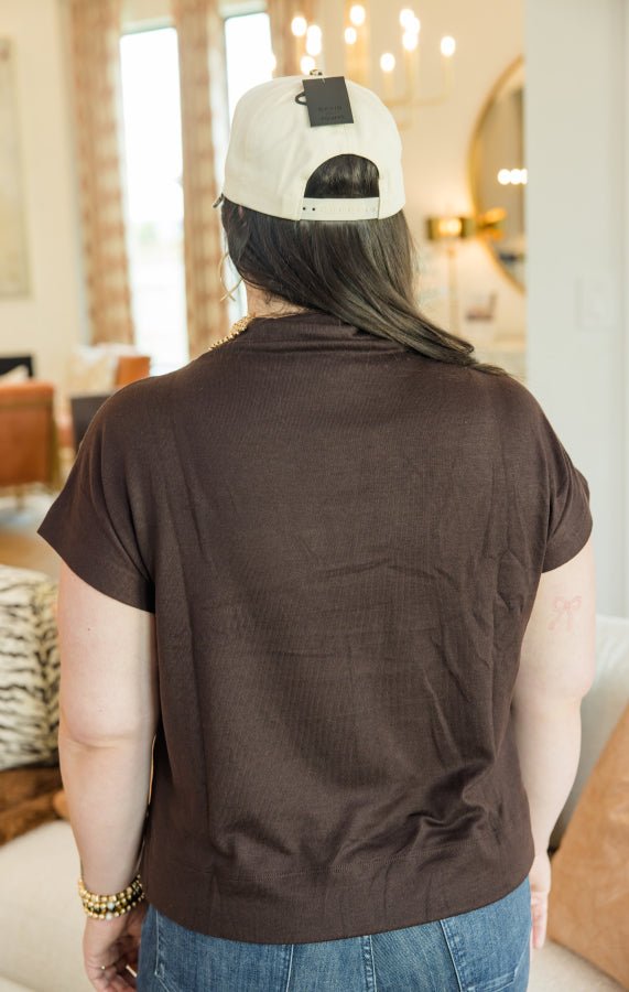 Sleek Mock Neck Pullover - Simply Polished Boutique