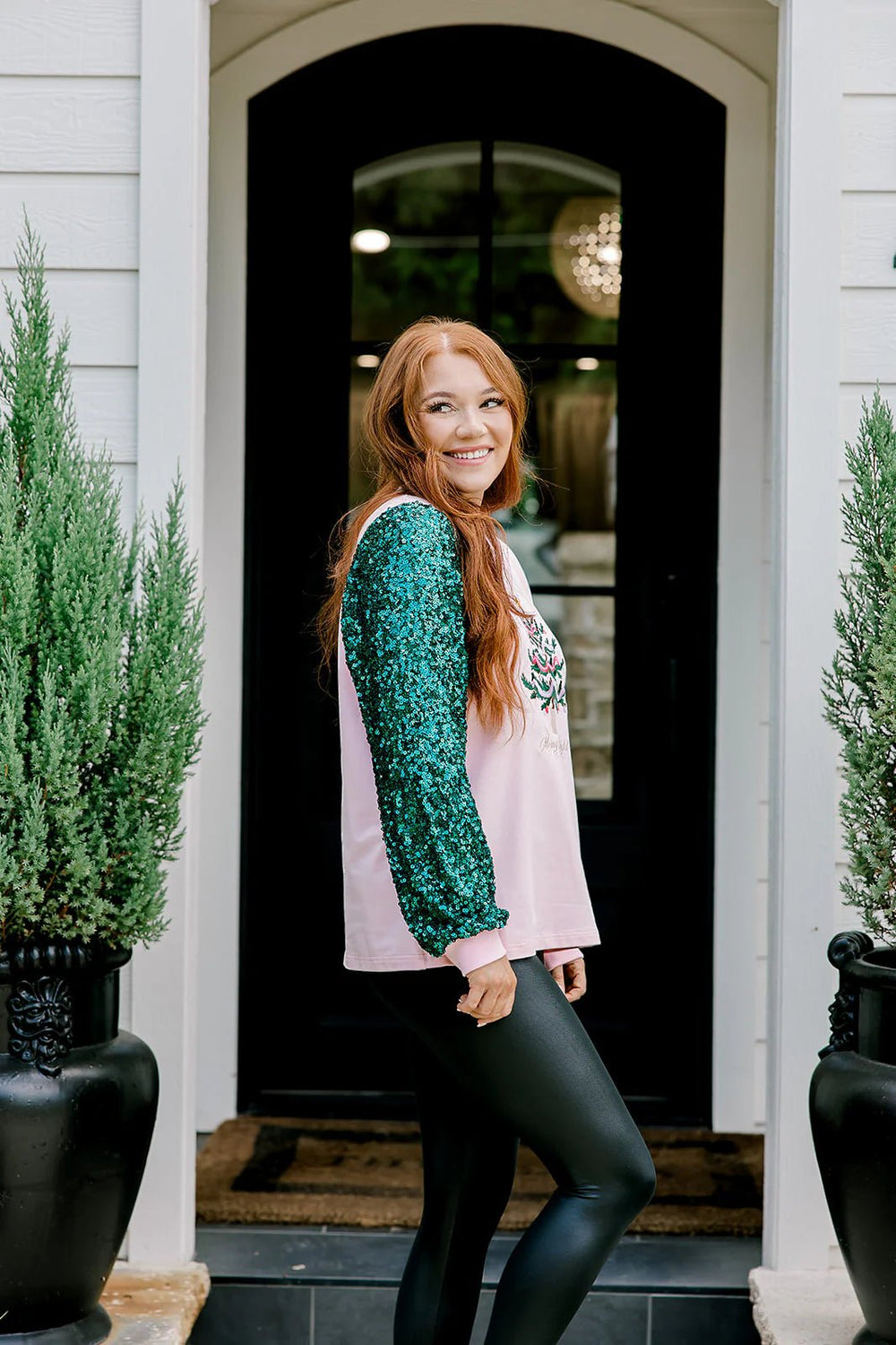 Sparkle Top- Merry & Bright - Simply Polished Boutique