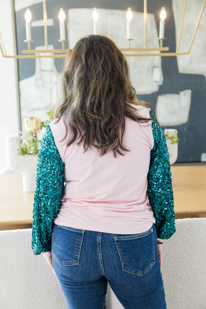 Sparkle Top- Merry &amp; Bright - Simply Polished Boutique