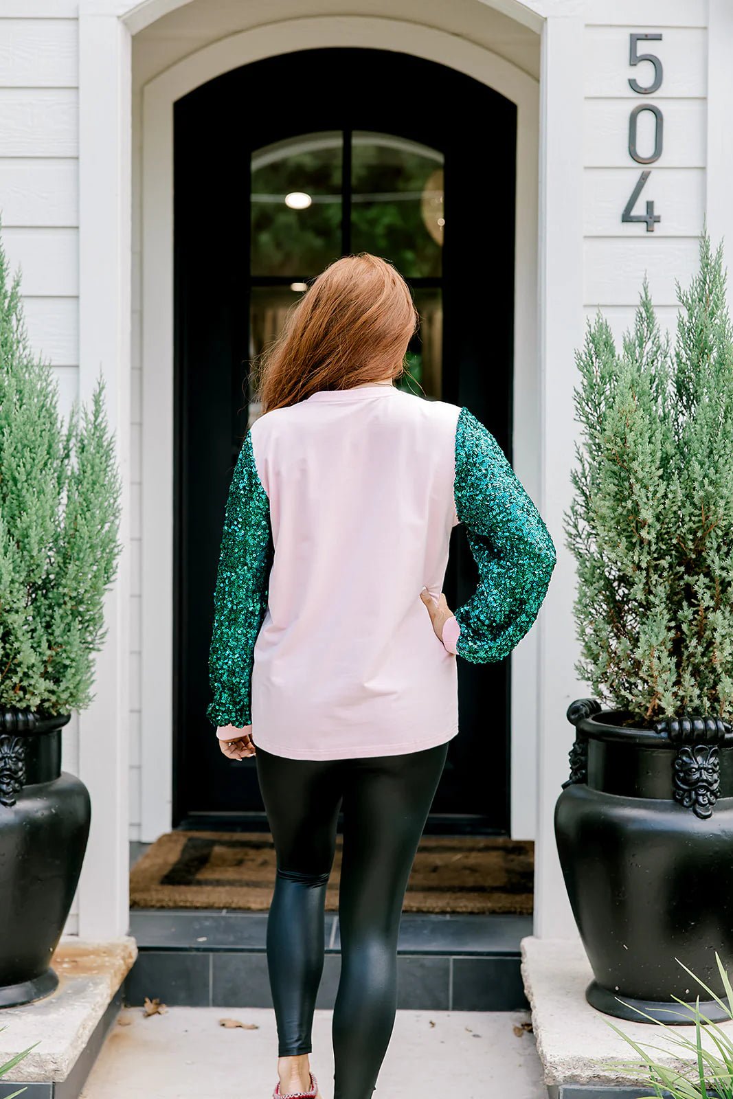 Sparkle Top- Merry &amp; Bright - Simply Polished Boutique