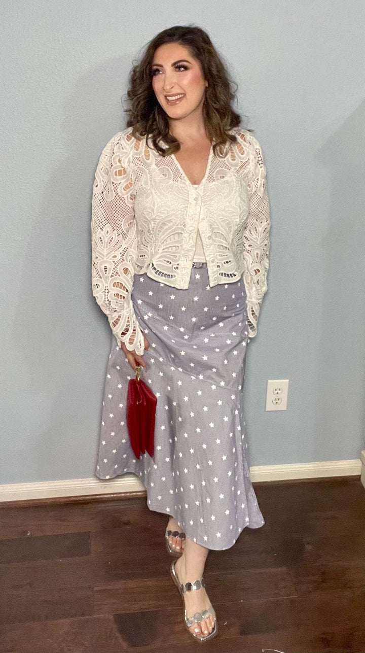 Stars Aligned Maxi Skirt - Simply Polished Boutique