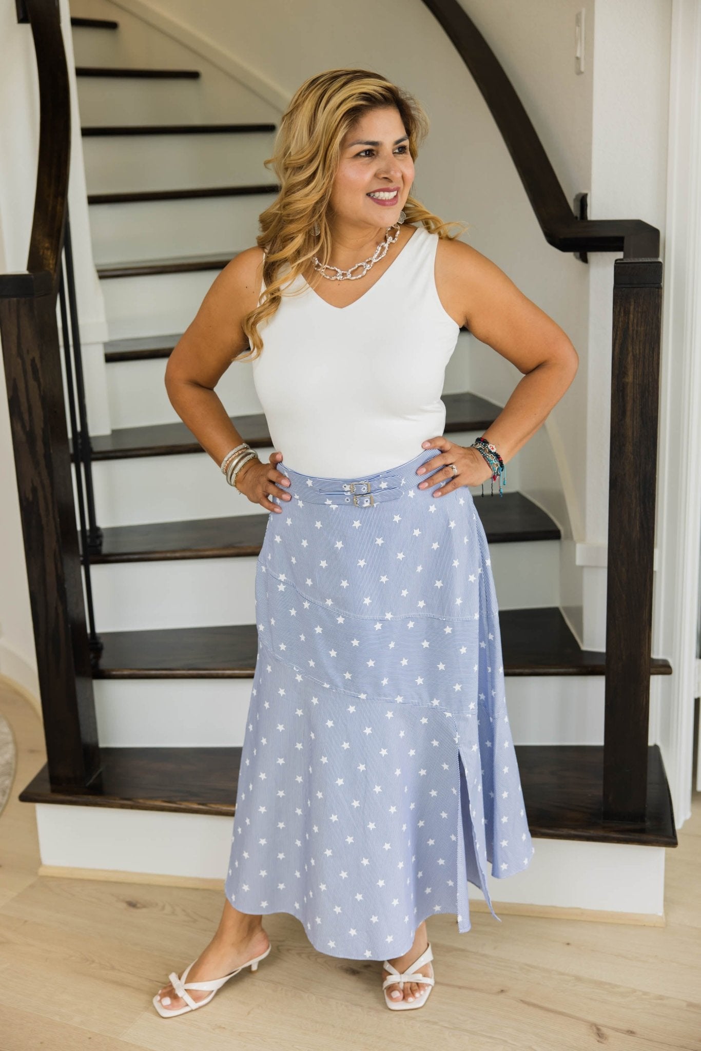 Stars Aligned Maxi Skirt - Simply Polished Boutique