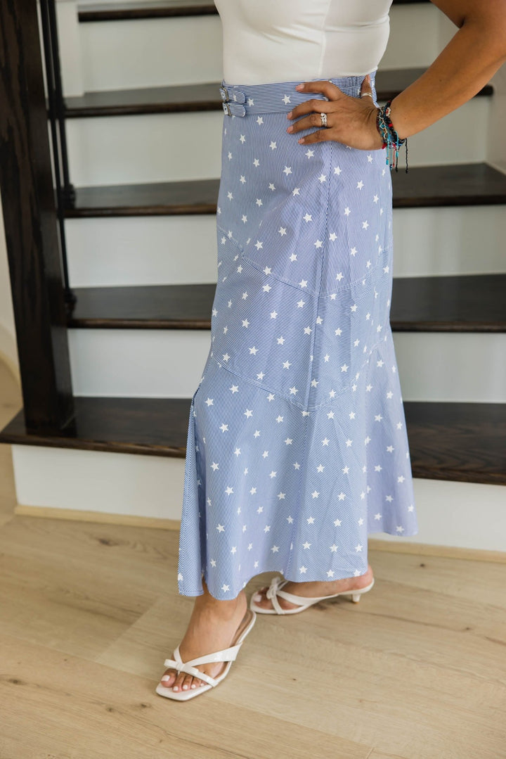 Stars Aligned Maxi Skirt - Simply Polished Boutique