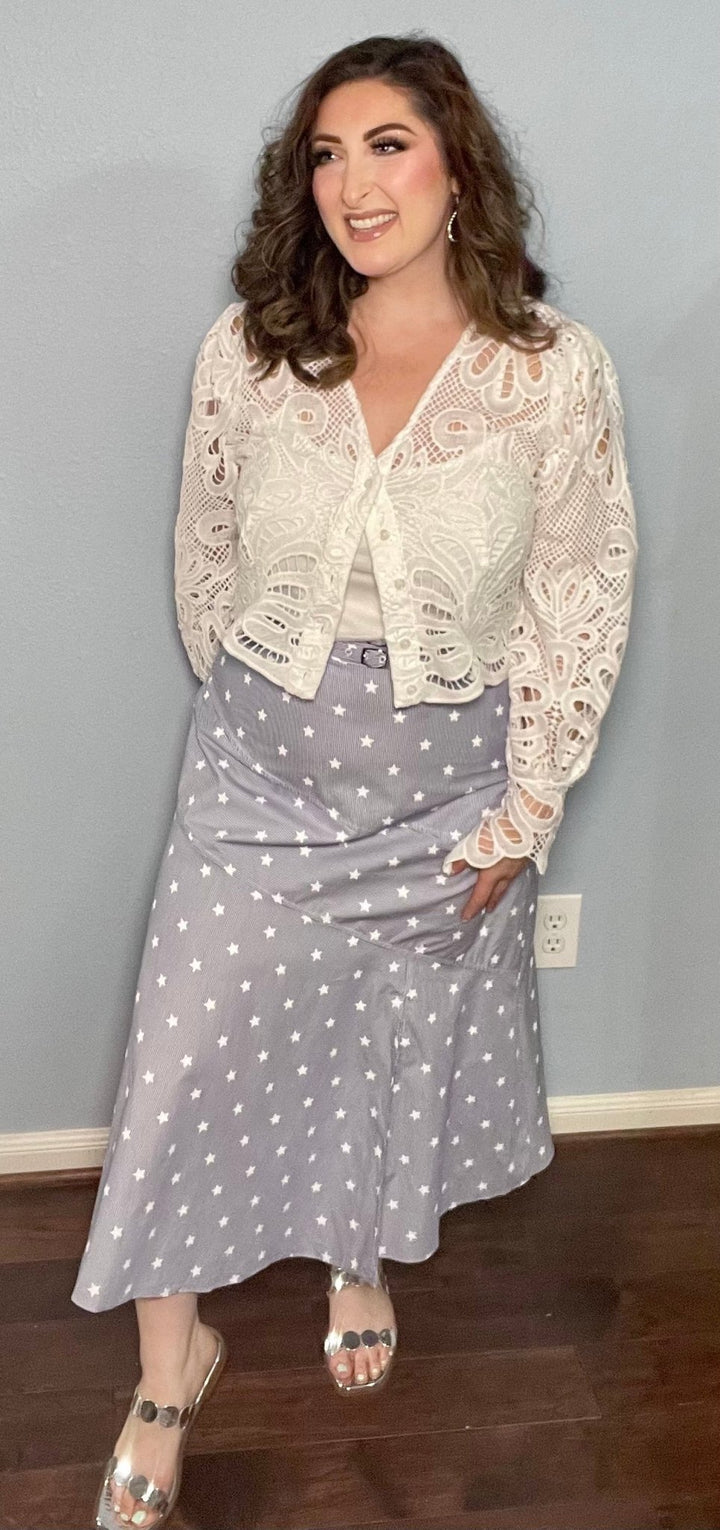 Stars Aligned Maxi Skirt - Simply Polished Boutique