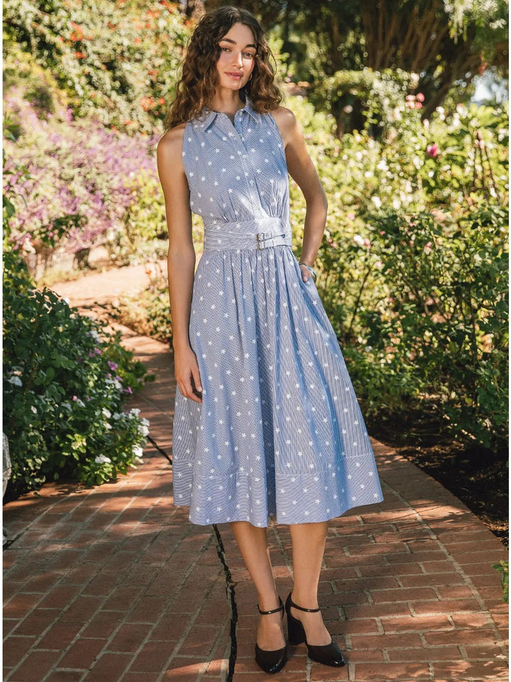 Stars Aligned Midi Dress - Simply Polished Boutique