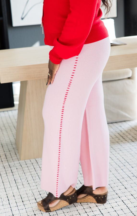 Stitched With Love Pants - Simply Polished Boutique