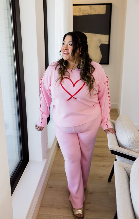 Stitched With Love Pants - Simply Polished Boutique