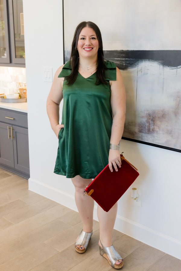 Sweet Intentions Bow Dress - Simply Polished Boutique