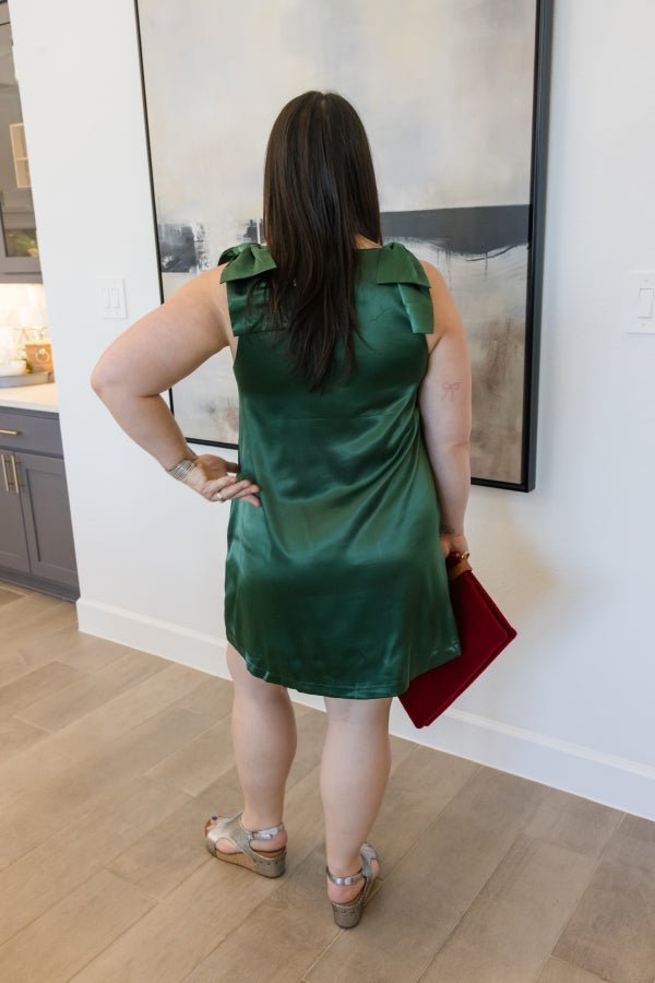 Sweet Intentions Bow Dress - Simply Polished Boutique