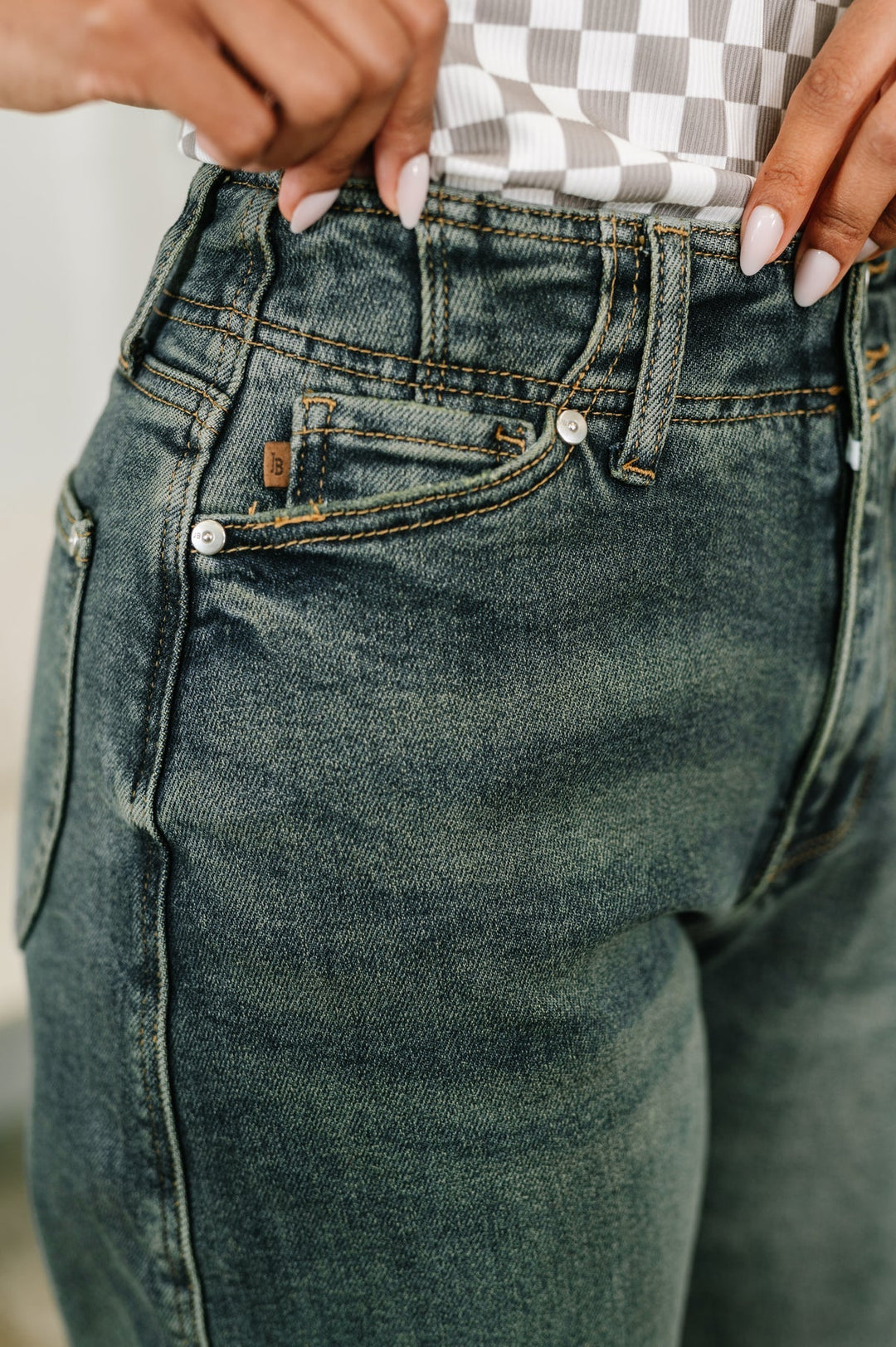 Teressa High Waist Marlow Jean with Hollywood Waist - Simply Polished Boutique
