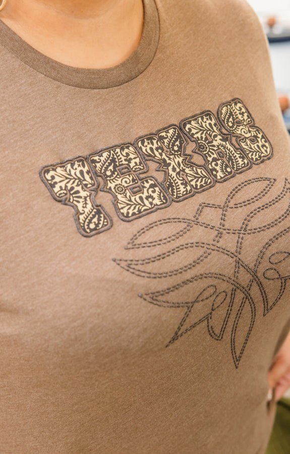 Texas Tee Shirt - Simply Polished Boutique