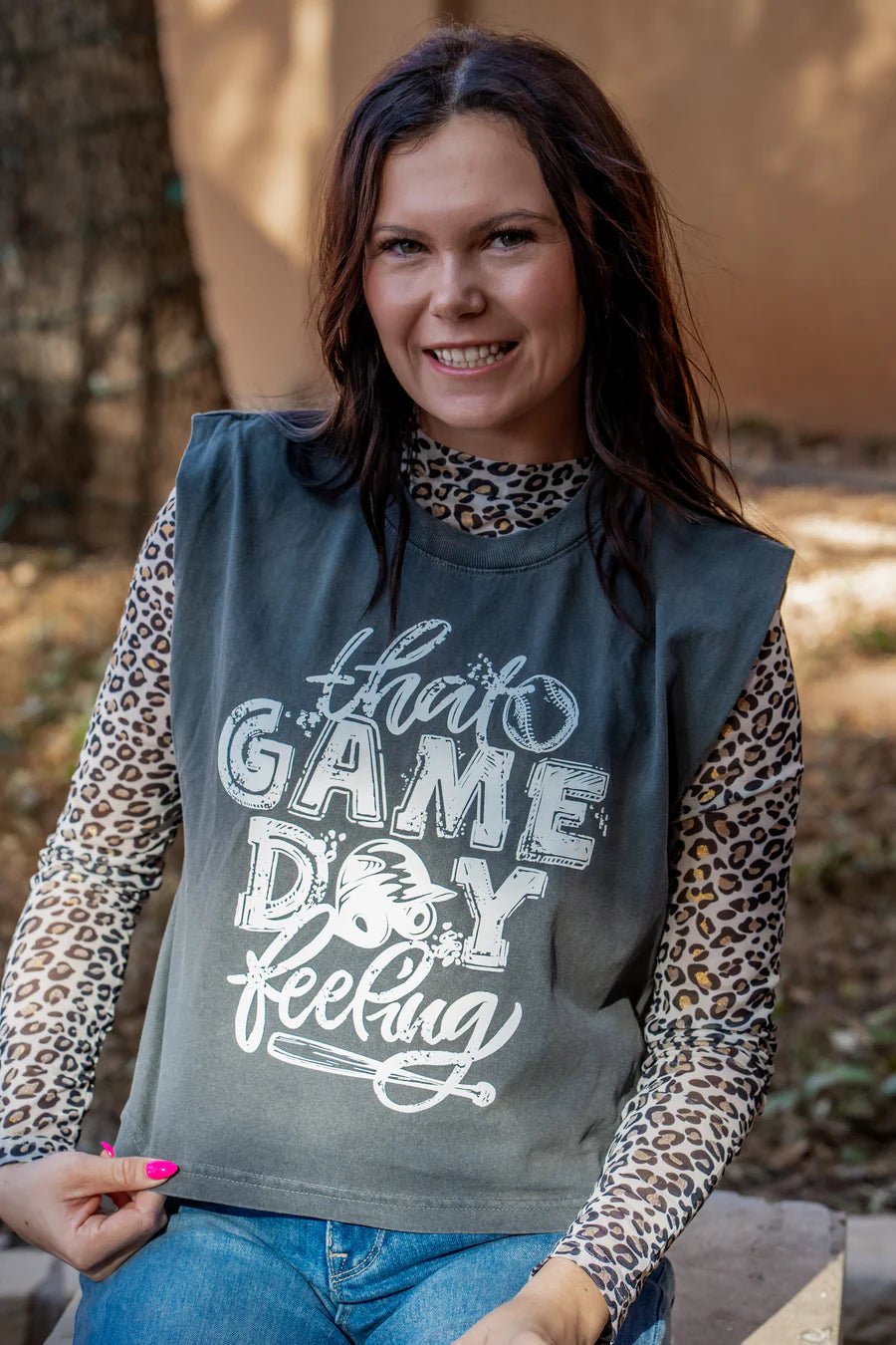 That Game Day Feeling Graphic Tee - Simply Polished Boutique