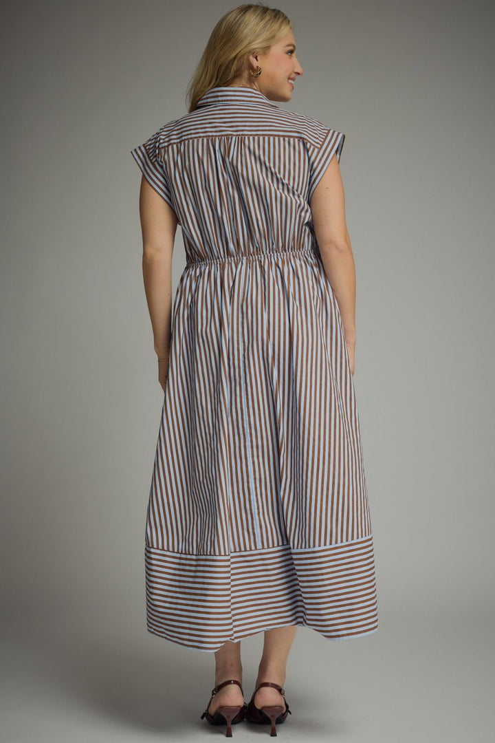 The Boardwalk Belle Midi Dress - Simply Polished Boutique