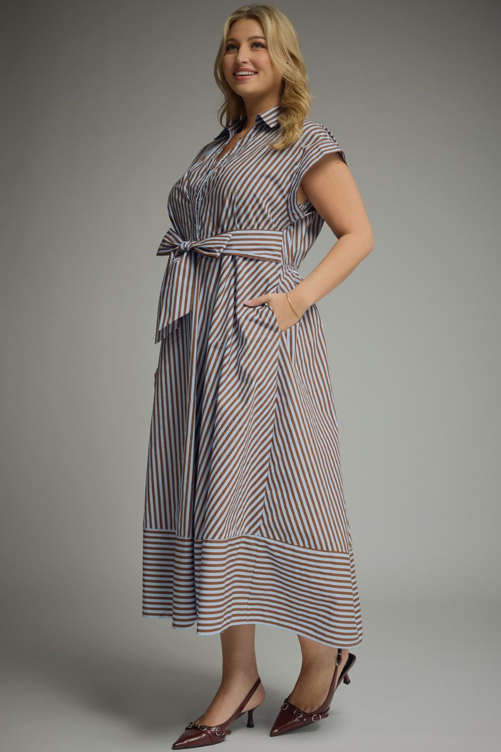 The Boardwalk Belle Midi Dress - Simply Polished Boutique