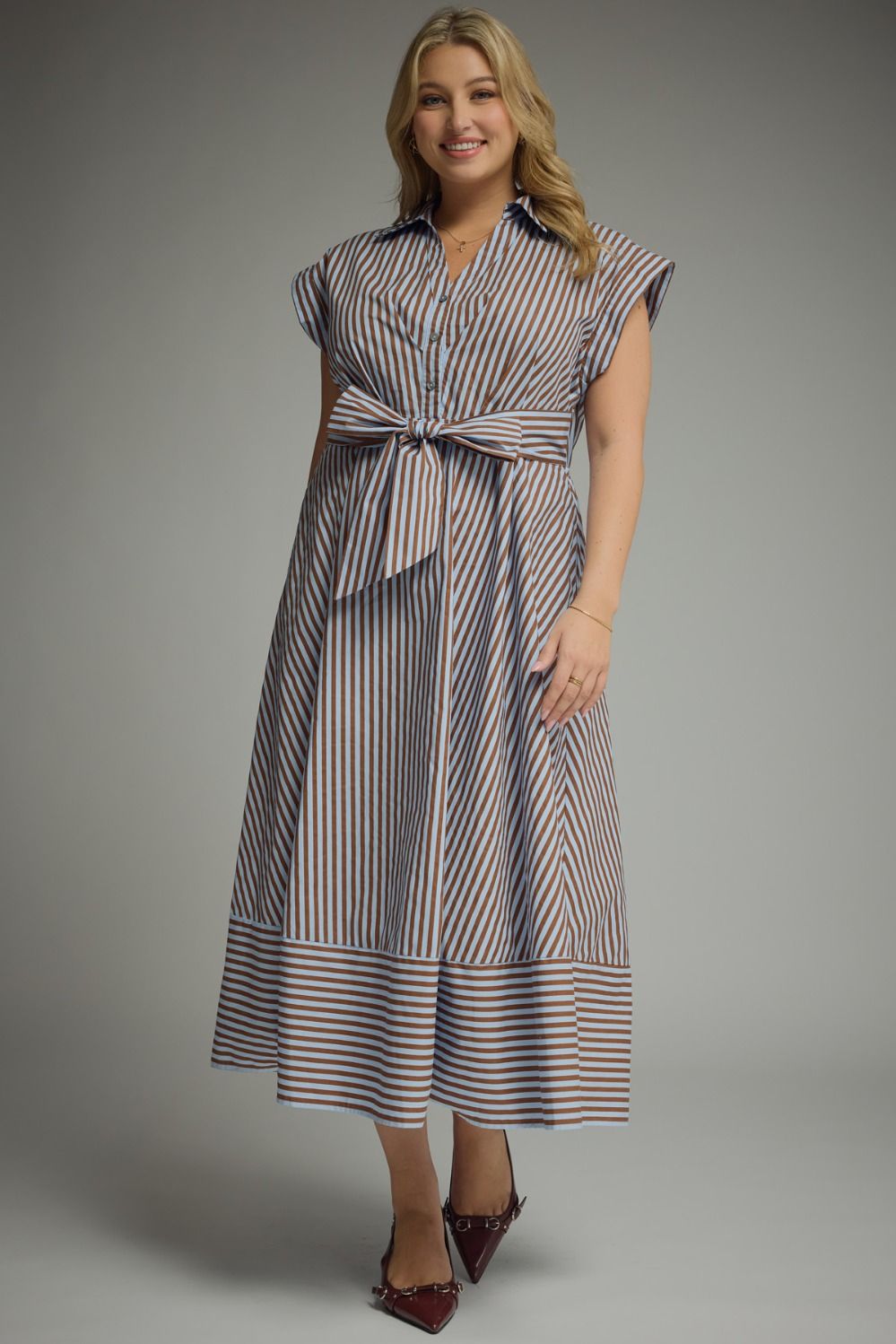 The Boardwalk Belle Midi Dress - Simply Polished Boutique