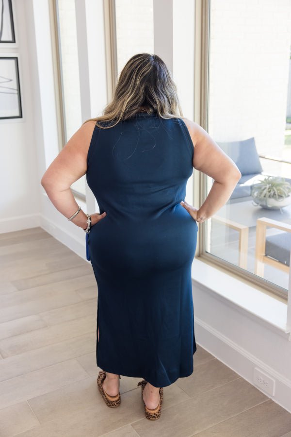 The Camille Knit Midi Dress - Simply Polished Boutique