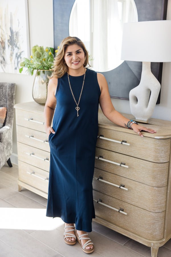 The Camille Knit Midi Dress - Simply Polished Boutique