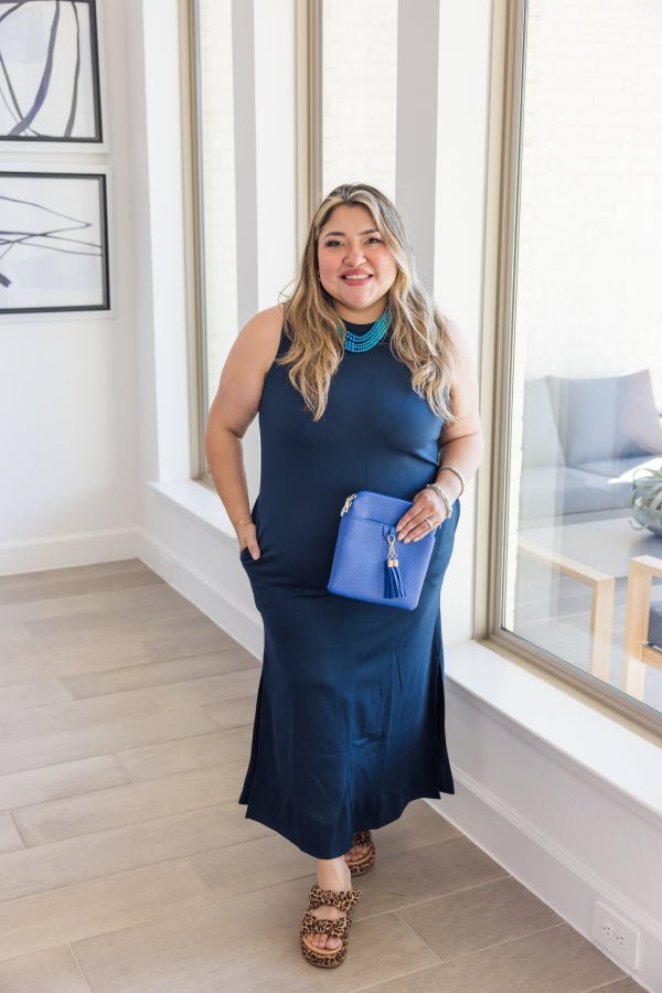 The Camille Knit Midi Dress - Simply Polished Boutique