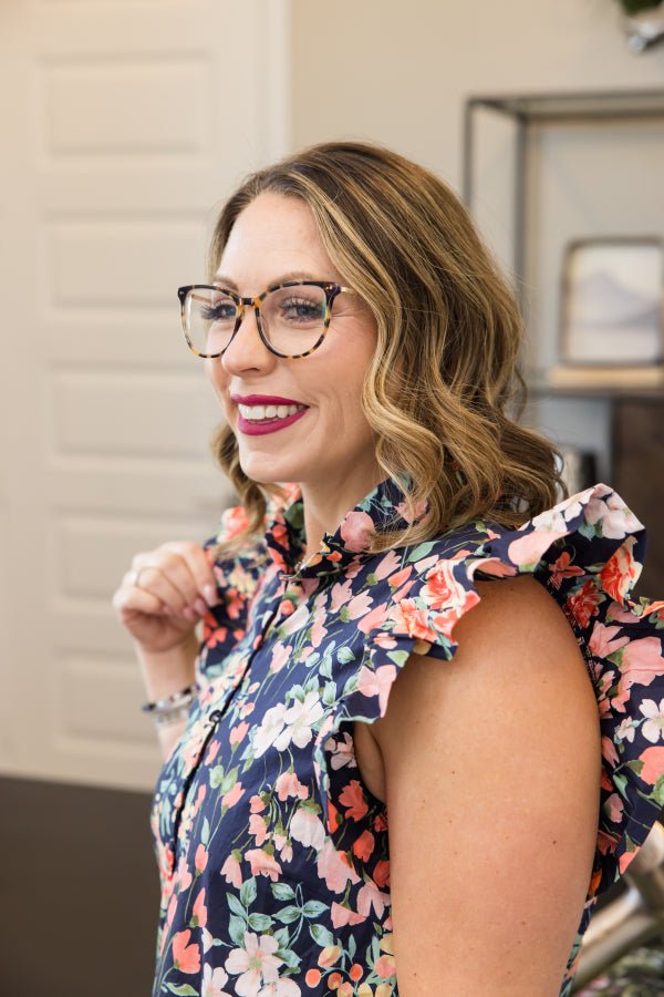 The Delaney Button Midi Dress - Simply Polished Boutique