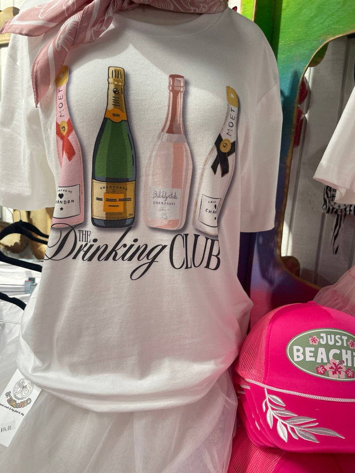 The Drinking Club Tee - Simply Polished Boutique