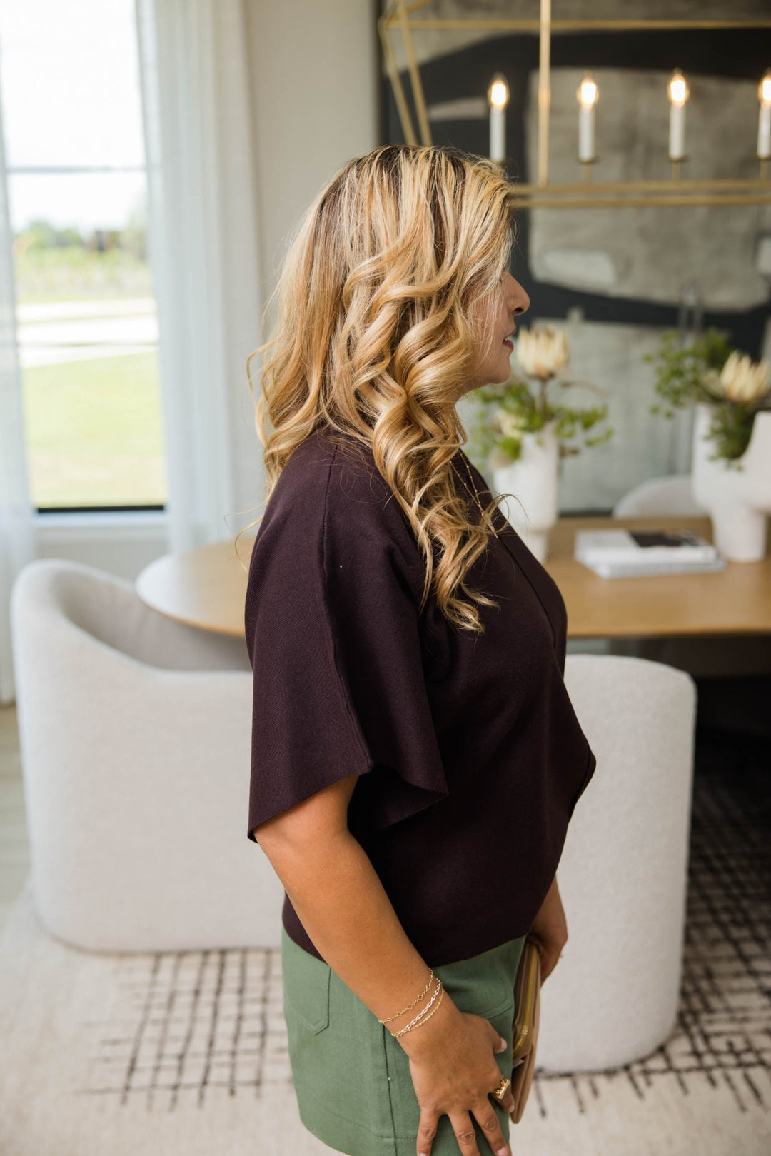 The Espresso Ease Sweater - Simply Polished Boutique