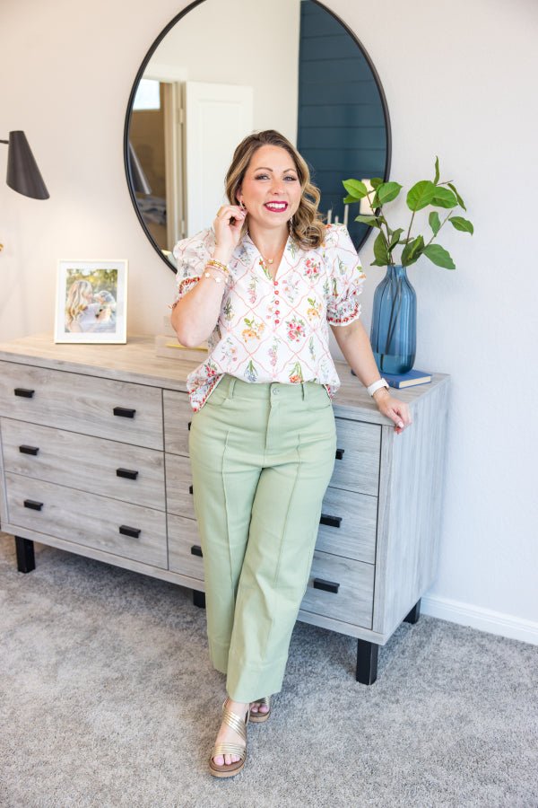 The Fallon Pleat Trousers - Simply Polished Boutique