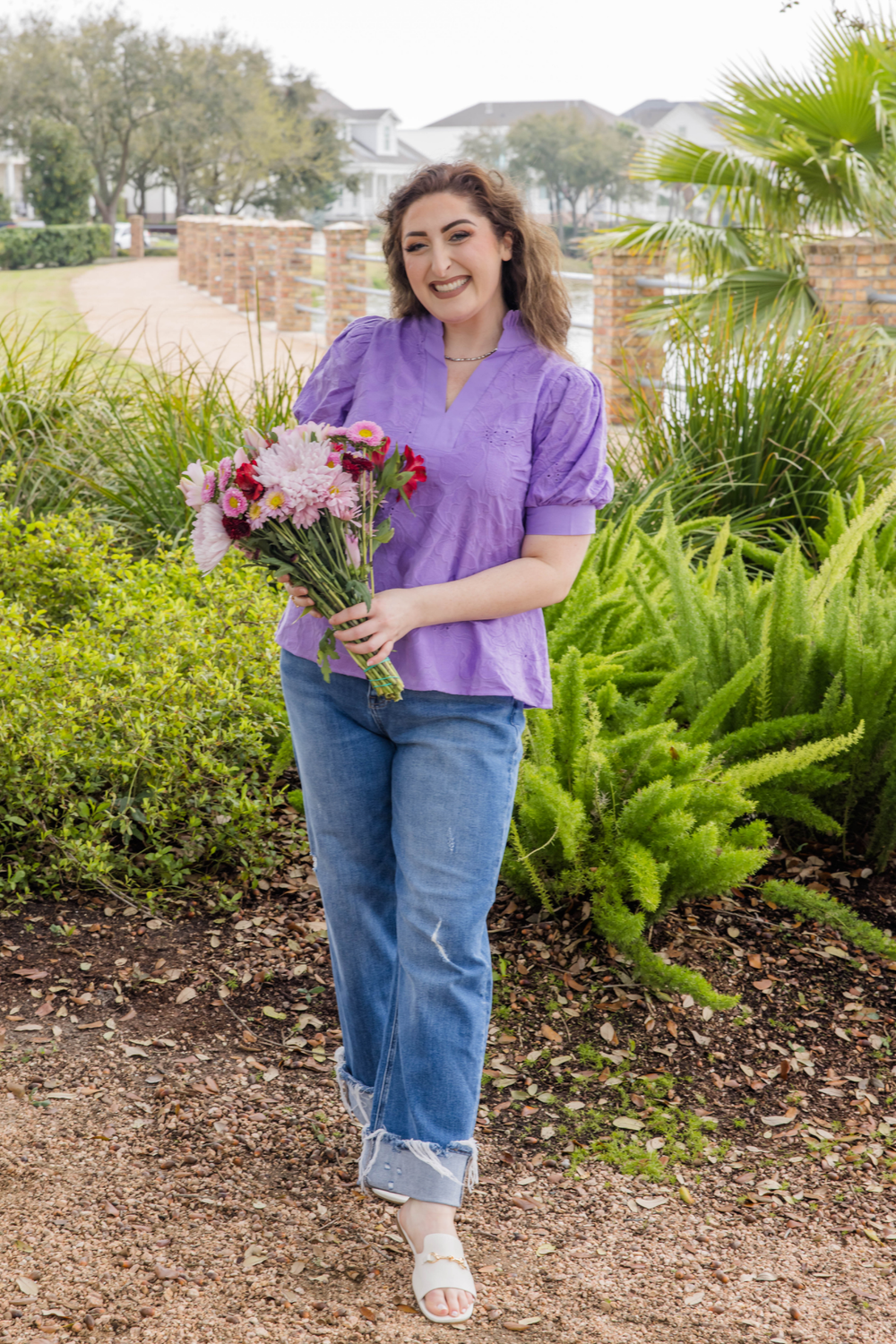 The Florabella Puff Sleeve Top - Simply Polished Boutique