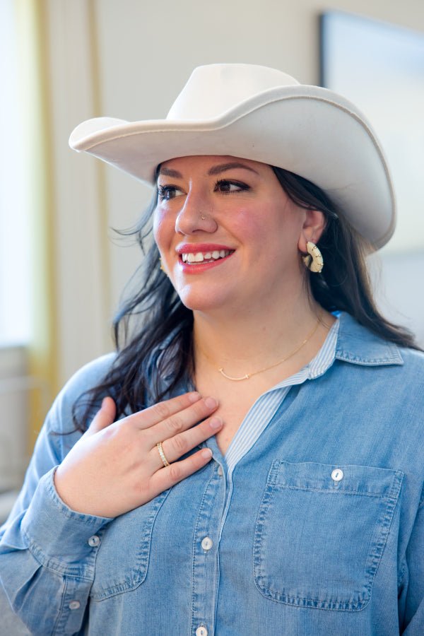 The Gold Rush Rodeo Hat - Simply Polished Boutique
