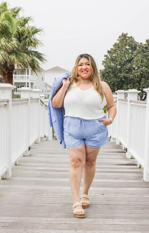 The Harbor Breeze Shorts - Simply Polished Boutique