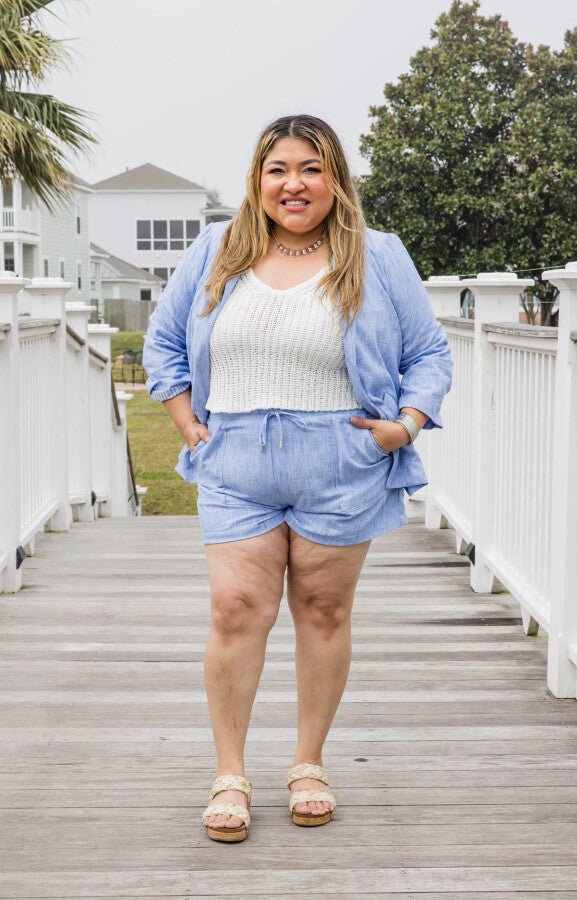 The Harbor Breeze Shorts - Simply Polished Boutique